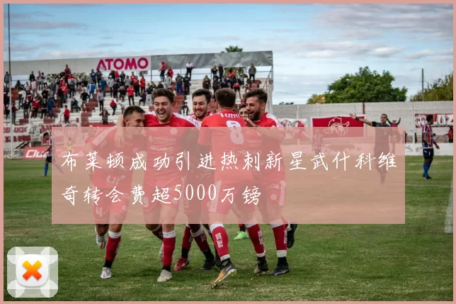 布莱顿成功引进热刺新星武什科维奇转会费超5000万镑