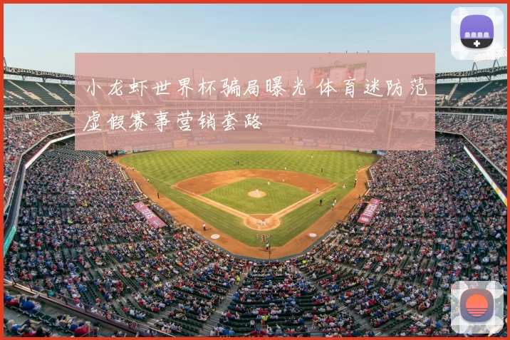 小龙虾世界杯骗局曝光 体育迷防范虚假赛事营销套路