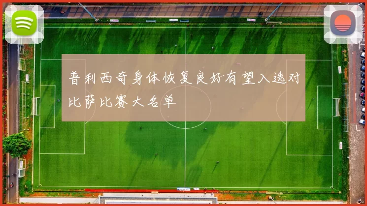 普利西奇身体恢复良好有望入选对比萨比赛大名单